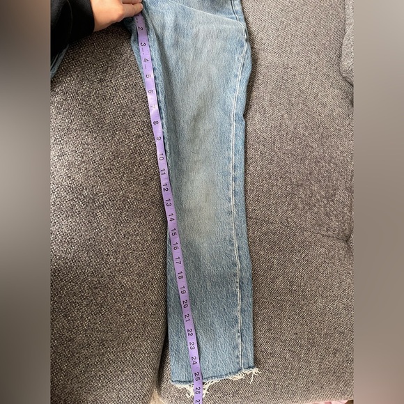 Levi's 501 Light Blue Skinny Jeans - Picture 8 of 8